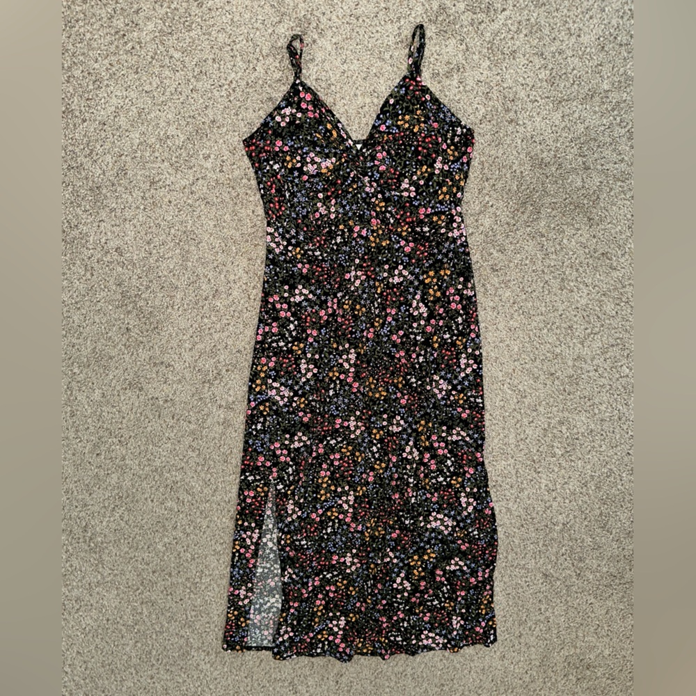 Floral Maxi Dress - Multicolor